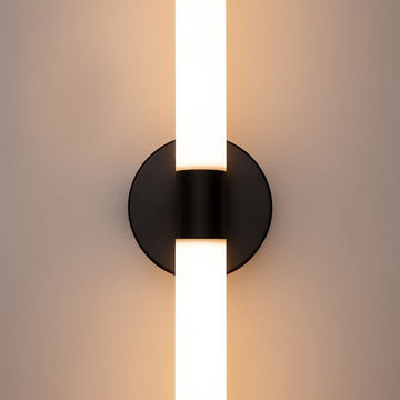Wandleuchte Schwarz Aluminium, matter weißer Diffusor, 16 W LED 3000 K – Axis | Maytoni - Esszett Luxury | Stilvolles Wohnen mit Charakter