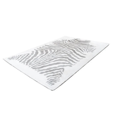 Teppich – Grau Weiß, Wildes Muster, Weicher Flor, 230 cm - Rabbit Animal 425 | Kayoom