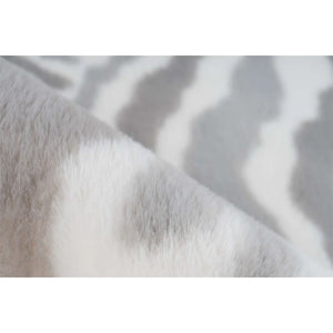 Carpet Cuddly High Pile Animal Pattern Anti-Slip Back – Rabbit Animal 400 | Kayoom