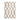 Teppich – Hochflor Design, Diamantgitter Muster, Elfenbein Farbton, 80 x 150 cm - Orlando 125 | Kayoom