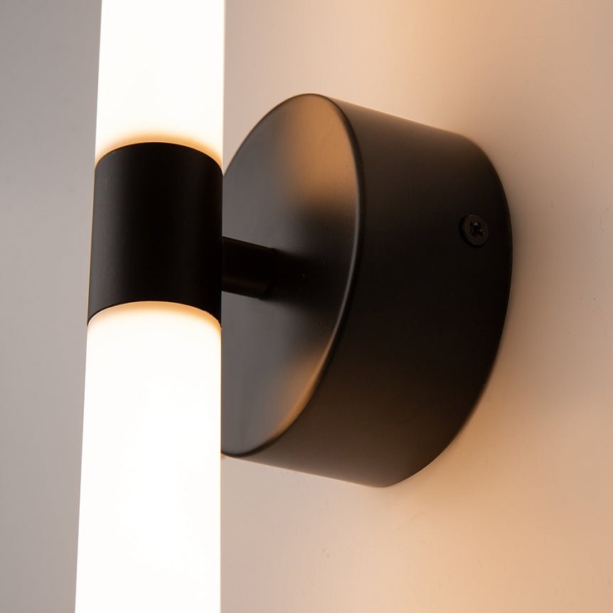 Wandleuchte Schwarz Aluminium, matter weißer Diffusor, 16 W LED 3000 K – Axis | Maytoni - Esszett Luxury | Stilvolles Wohnen mit Charakter