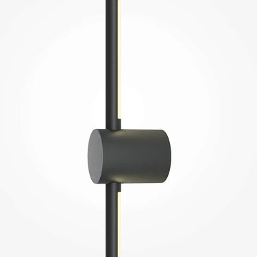 Wall Light with Black Aluminum Frame & Integrated LED Module (3000K) – Light Stick | Maytoni