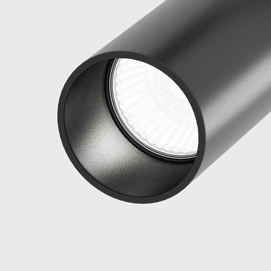 Deckenleuchte – Schwarzes Aluminium, 10 W GU10, Verstellbarer Spot, Höhe 28 cm - Elti | Maytoni