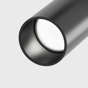 Deckenleuchte – Schwarzes Aluminium, 10 W GU10, Verstellbarer Spot, Höhe 28 cm - Elti | Maytoni