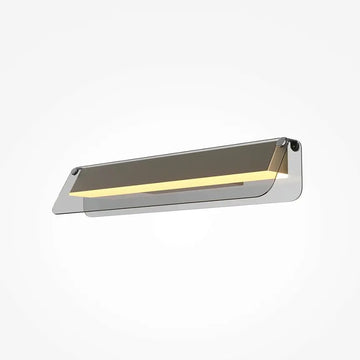 Wall lamp Brushed Brass, Glass Sphere, Integrated LED - Flat | Maytoni