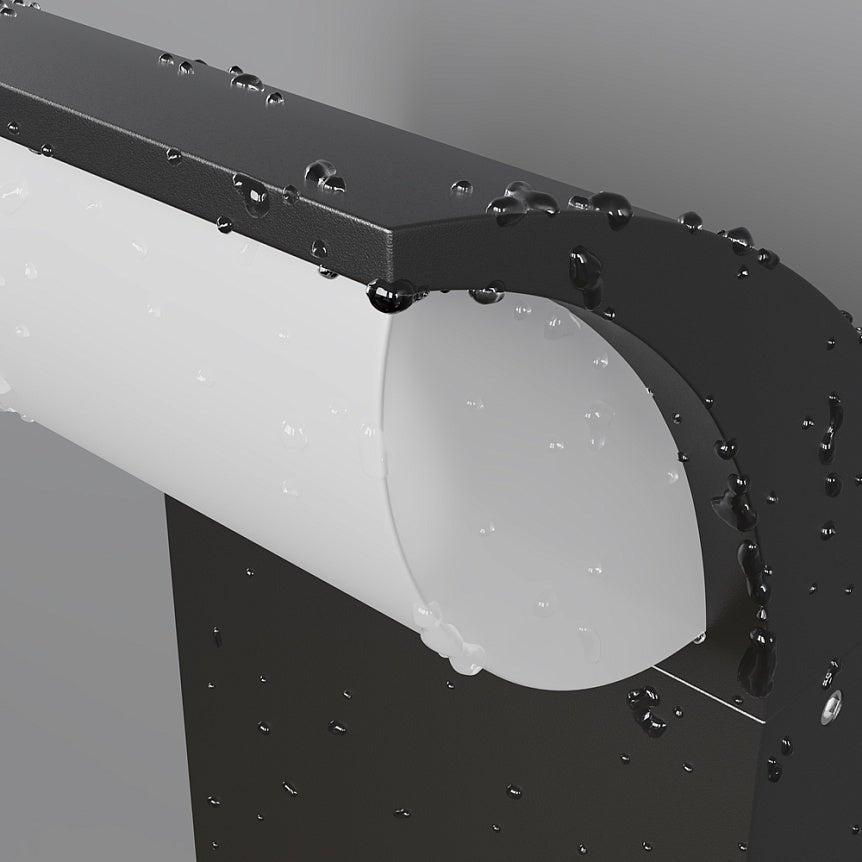 Wandleuchte aus schlankem graphitfarbenem Aluminium mit LED - Design – Stock | Maytoni - Esszett Luxury | Stilvolles Wohnen mit Charakter