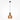 Pendelleuchte Schwarzes Metall & Holz Modernes Design & Integrierte LED – Roots | Maytoni
