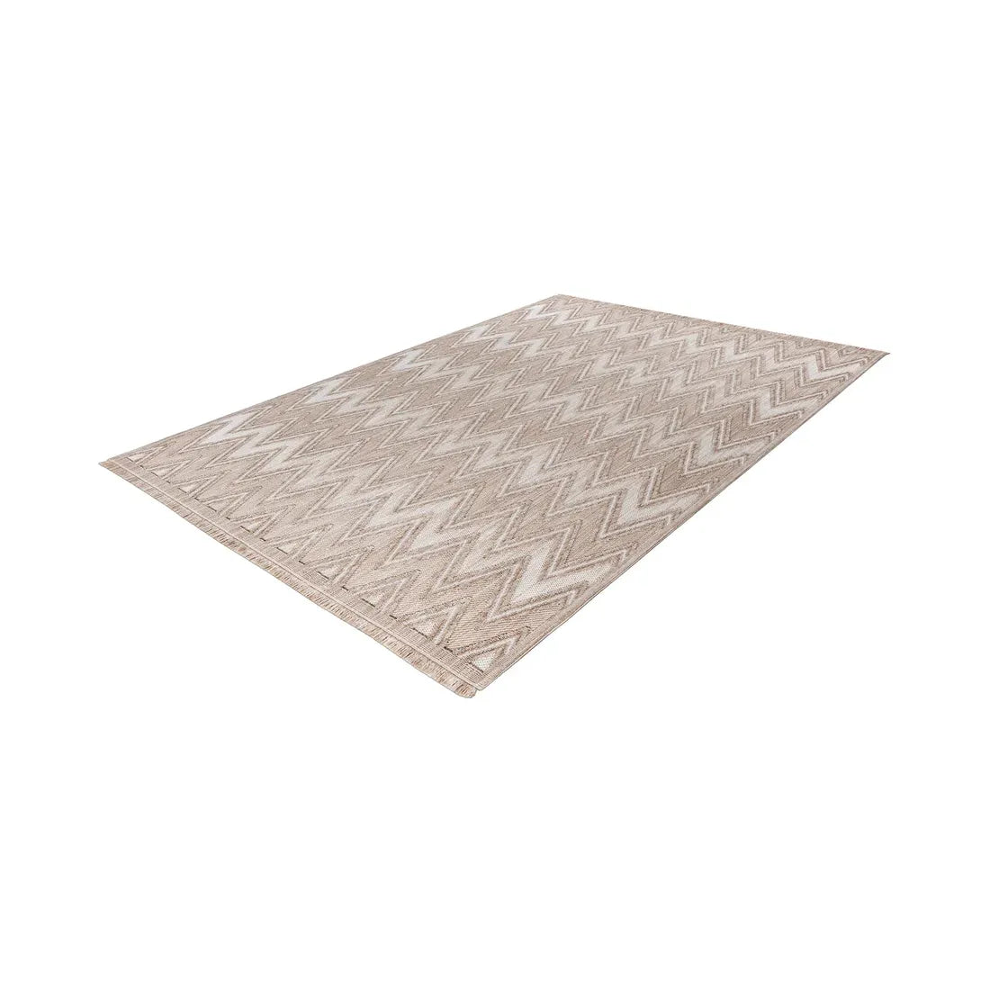 Carpet with geometric design as flat weave, easy-care and hard-wearing – Sarai 225 | Kayoom