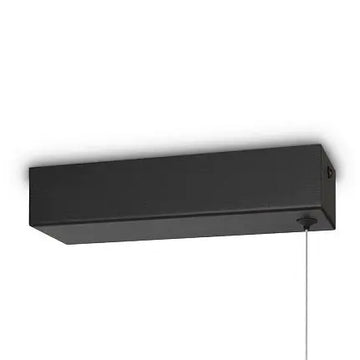 Pendant Light Minimalist Design Black Metal Linear Design & Integrated LED – Halo | Maytoni