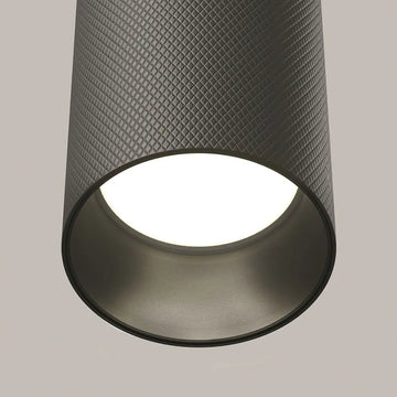 Pendelleuchte – Schwarzes Finish, Aluminium Gehäuse, GU10 Fassung - Artisan | Maytoni
