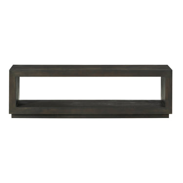 Bench – Solid Acacia Wood, Basalt Gray Stain, Modern Design, Brushed Finish – Oxford | Modus Furniture International