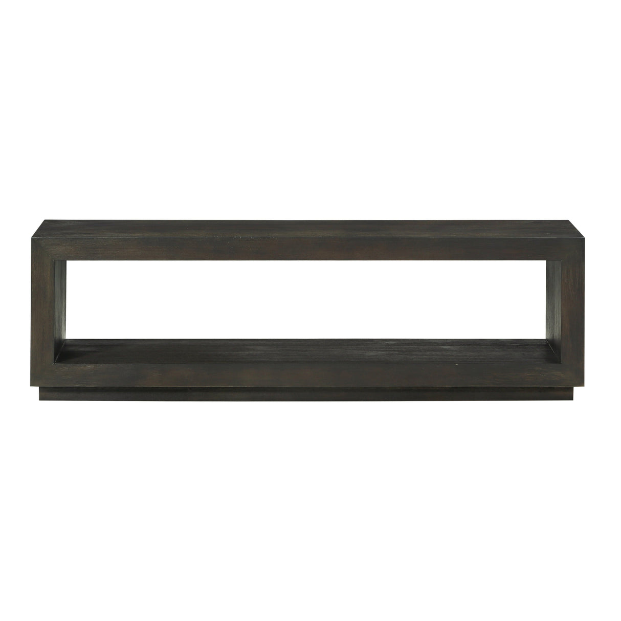 Sitzbank – Massives Akazienholz, Basaltgrauer Farbton, Modernes Design, Gebürstete Oberfläche – Oxford | Modus Furniture International