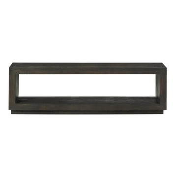 Bench – Solid Acacia Wood, Basalt Gray Stain, Modern Design, Brushed Finish – Oxford | Modus Furniture International