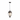 Pendant lamp made of antique bronze aluminum with clear glass dome and elegant finish - Fleur | Maytoni