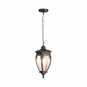 Pendelleuchte – Antikbronze Aluminium, 1 × E27, IP44 Schutz, Höhe 40 cm - Fleur | Maytoni