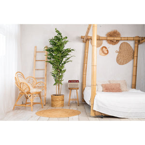 Kunstpflanze – Kunststoffmaterial, Japanisches Design, Bambusstängel, 180 cm - Bamboe Japanese | NeverLeafs
