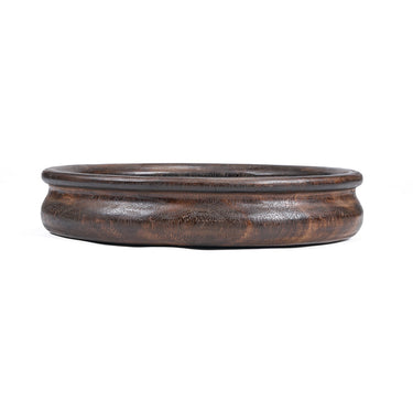 Schale – Mango Holz, Dark Walnut, Glatte Oberfläche – Banyan | Bazar Bizar Antwerp