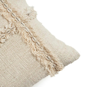 Kissenbezug – Baumwolle Material, Boho Stil, Natur Ton - Nomad | Bazar Bizar Antwerp