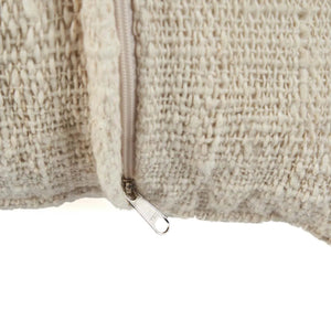Kissenbezug – Baumwolle Material, Boho Stil, Natur Ton - Nomad | Bazar Bizar Antwerp