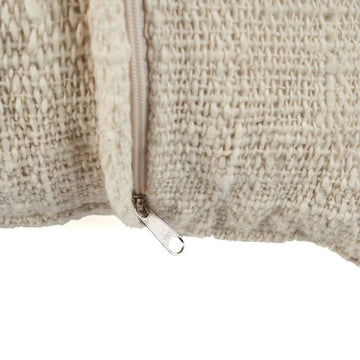 Kissenbezug – Baumwolle Material, Boho Stil, Natur Ton - Nomad | Bazar Bizar Antwerp