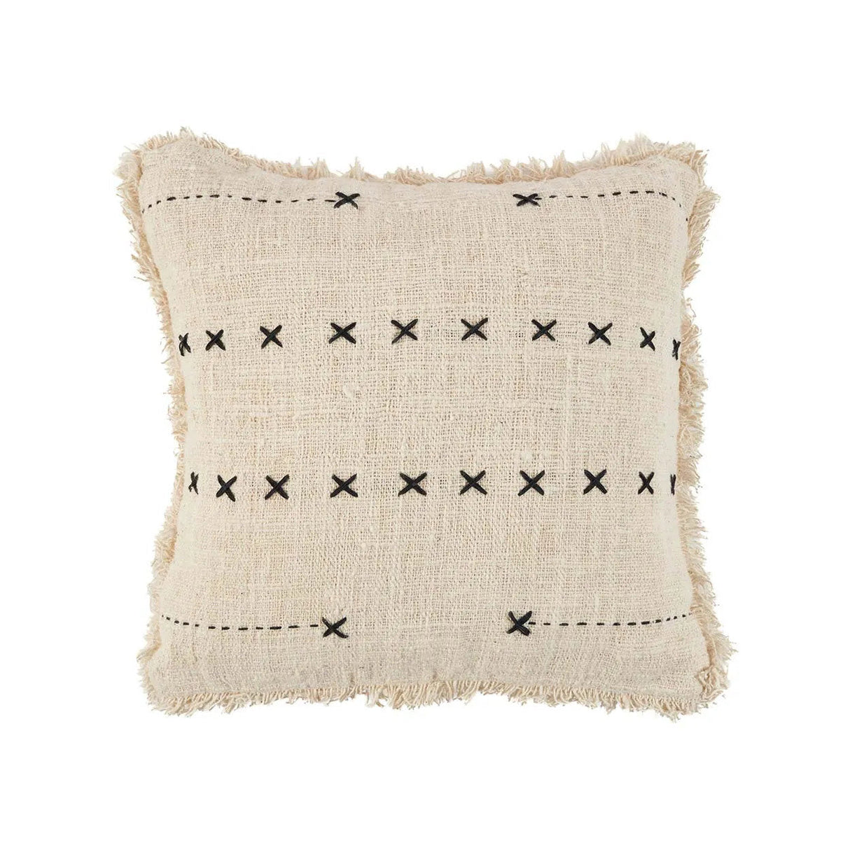 Pillowcase - Cotton fabric, Boho design, Handmade - French Kiss | Bazar Bizar Antwerp