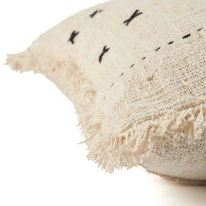 Pillowcase - Cotton fabric, Boho design, Handmade - French Kiss | Bazar Bizar Antwerp