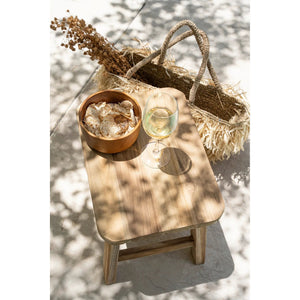 Salatschüssel – Teakwurzel Material, Organische Form, Natürliche Farbe – Teak Root | Bazar Bizar Antwerp