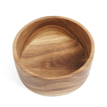 Salatschüssel – Suarholz Material, Salatschalen-Design, Natürliche Farbe, M – Suar | Bazar Bizar Antwerp