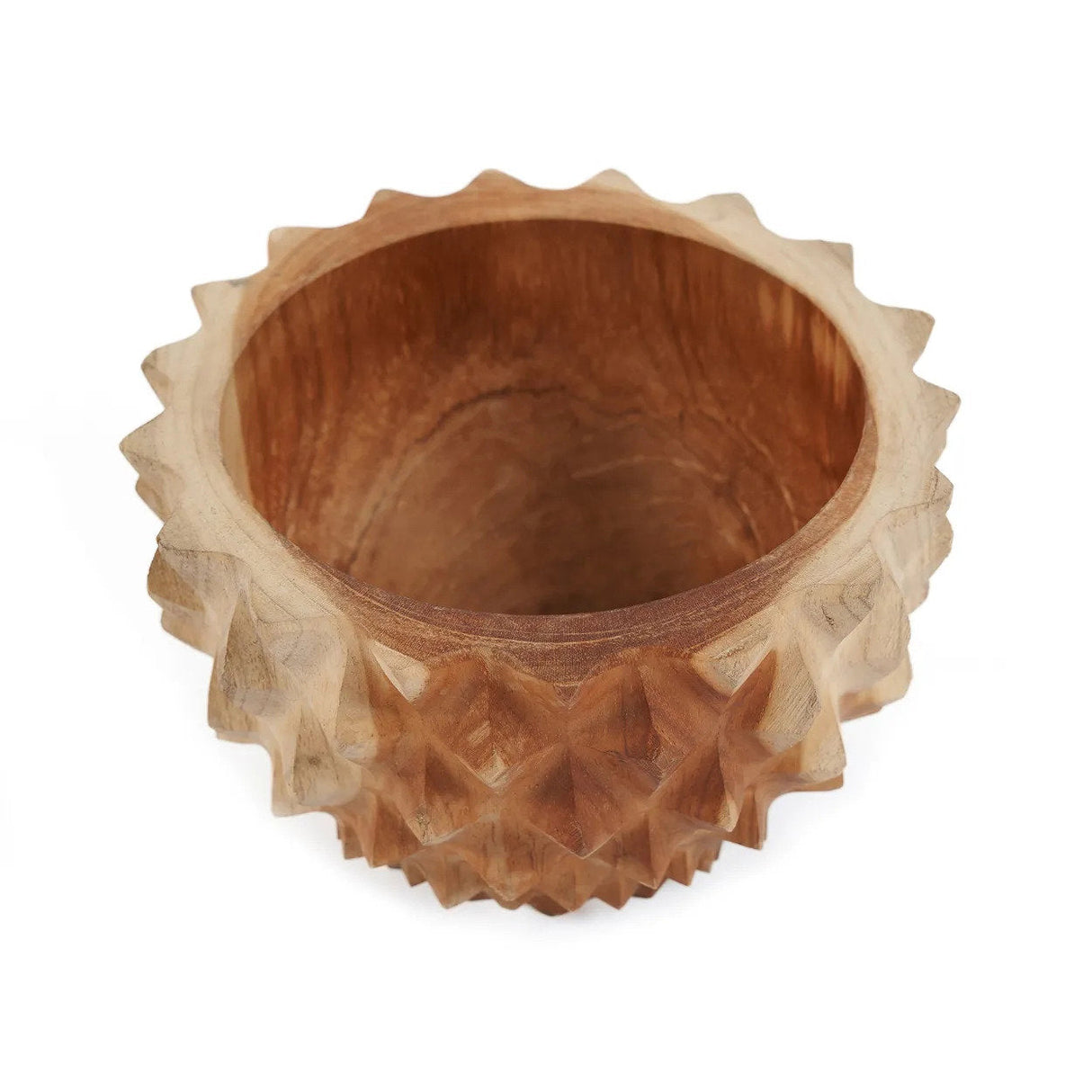 Schale – Teakwurzel, Exotische Struktur, Natur-Finish – Durian | Bazar Bizar Antwerp