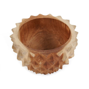 Schale – Teakwurzel, Exotische Struktur, Natur-Finish – Durian | Bazar Bizar Antwerp