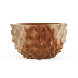 Schale – Teakwurzel, Exotische Struktur, Natur-Finish – Durian | Bazar Bizar Antwerp