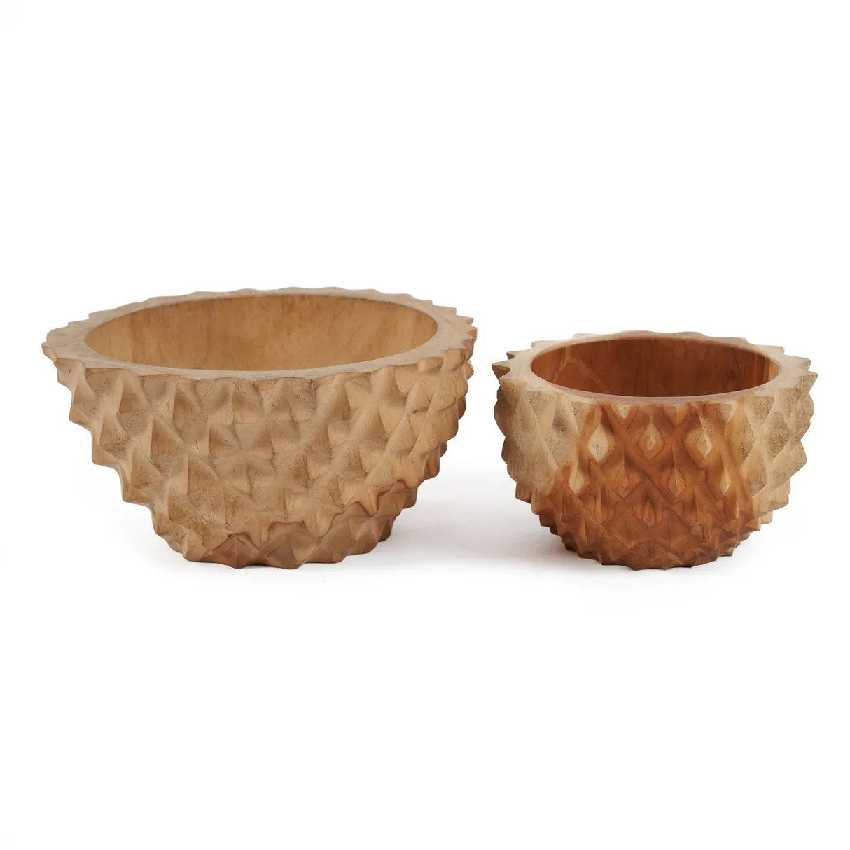 Schale – Teakwurzel, Exotische Struktur, Natur-Finish – Durian | Bazar Bizar Antwerp