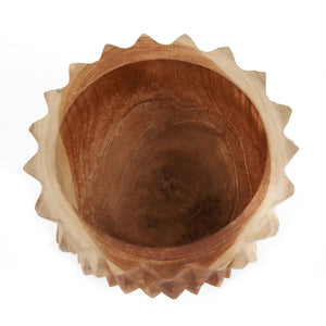 Schale – Teakwurzel, Exotische Struktur, Natur-Finish – Durian | Bazar Bizar Antwerp