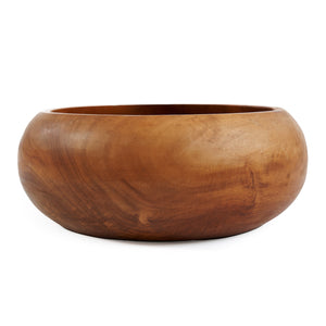 Fruit Bowl – Teak Root, Organic Shape, Natural Finish | Bazar Bizar Antwerp