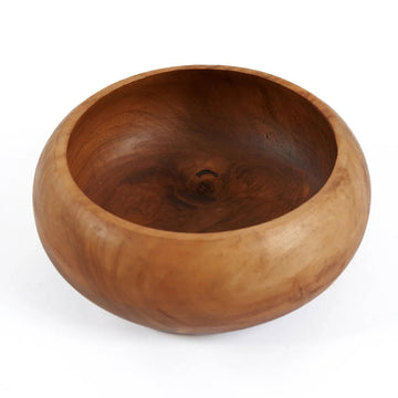 Obstschale – Teakwurzel Material, Organische Form, Nachhaltiges Design | Bazar Bizar Antwerp
