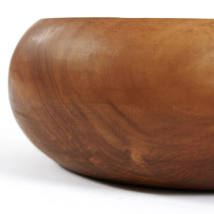 Fruit Bowl – Teak Root, Organic Shape, Natural Finish | Bazar Bizar Antwerp