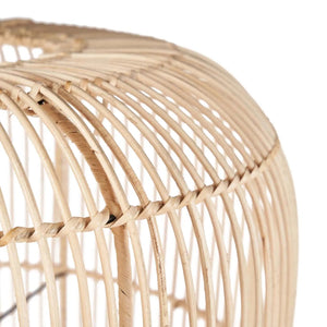 Pendelleuchte – Rattanmaterial, Geflochtenes Design, Längliche Form, XL - Bozelo | Bazar Bizar Antwerp
