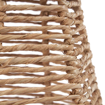 Pendant Light – Hand-Woven Rattan, Minimalist Design, Natural Texture, S – Fini | Bazar Bizar Antwerp