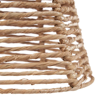 Pendant Light – Hand-Woven Rattan, Minimalist Design, Natural Texture, S – Fini | Bazar Bizar Antwerp