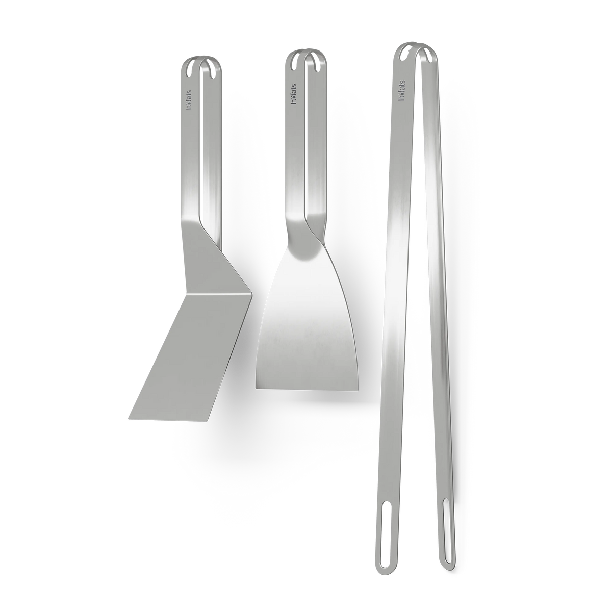 Grillbesteckset – Dreiteilig, Edelstahl, Langlebig | höfats