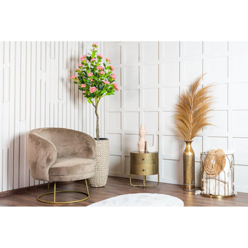 Artificial Tree - Realistic Shiny Leaves Lifelike Pink Camellia Flowers Maintenance-Free (160 cm) – Camellia | NeverLeafs