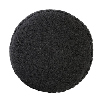 Pouf made of recycled plastic, knit look, refillable & suitable for outdoor use – Merino | MVG Voglrieder