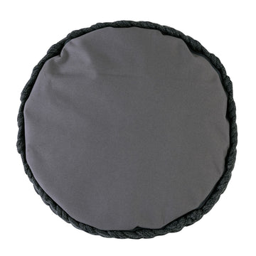 Pouf made of recycled plastic, knit look, refillable & suitable for outdoor use – Merino | MVG Voglrieder