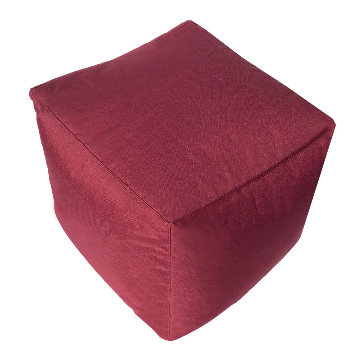 Pouf – Nylon Stoff, Wasserfest, Bordeaux Farbe - Bamba | MVG Voglrieder