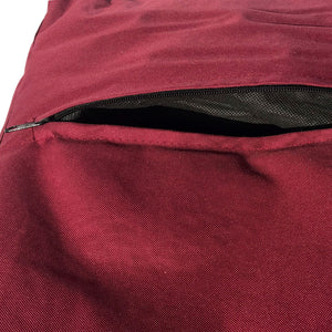 Pouf – Nylon Stoff, Wasserfest, Bordeaux Farbe - Bamba | MVG Voglrieder