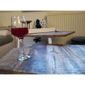 Beistelltisch – Altholz, Metall Gitterrahmen, Braun Farbe - Lexington | MVG Voglrieder