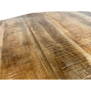 Coffee Table - Sustainable Mango Wood, Metal Frame, Industrial Style – Lyon | MVG Voglrieder