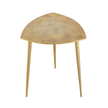 Beistelltisch Set – Metall Material, Aluminium Basis, Gold Farbe - Alster | MVG Voglrieder