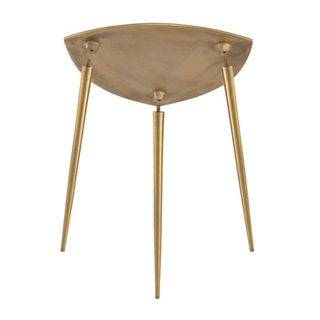 Beistelltisch Set – Metall Material, Aluminium Basis, Gold Farbe - Alster | MVG Voglrieder