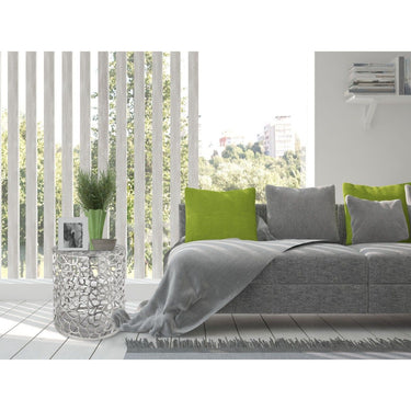 Beistelltisch aus massivem Aluminium, handgefertigt, mit dekorativem Korallen-Design – Agadir | MVG Voglrieder